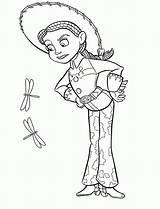 Coloring Jessie Toy Story Pages Jesse Library Drawings Clipart Comments Kids sketch template