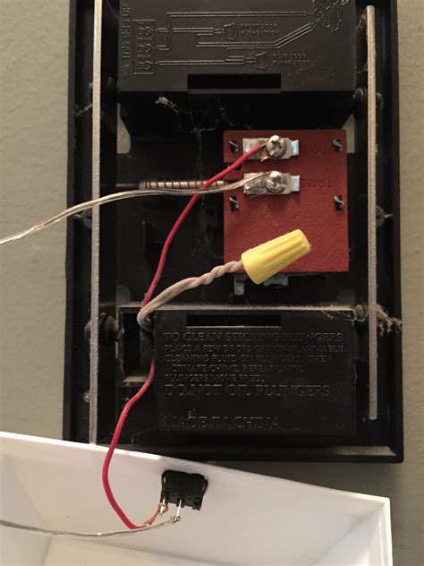 installing  doorbell switch steve grunwell