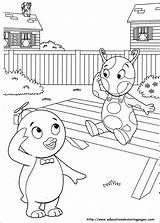 Backyardigans Coloring Pages Printable sketch template