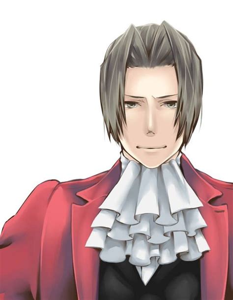 Ace Attorney Miles Edgeworth With Images Ace Wright