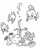 Ikan Mewarnai Sketsa Paud Nemo Kumpulan Marimewarnai Menggambar Sltp Slta Kolam Papan Kegiatan sketch template