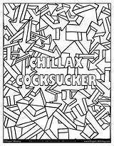 Chillax sketch template