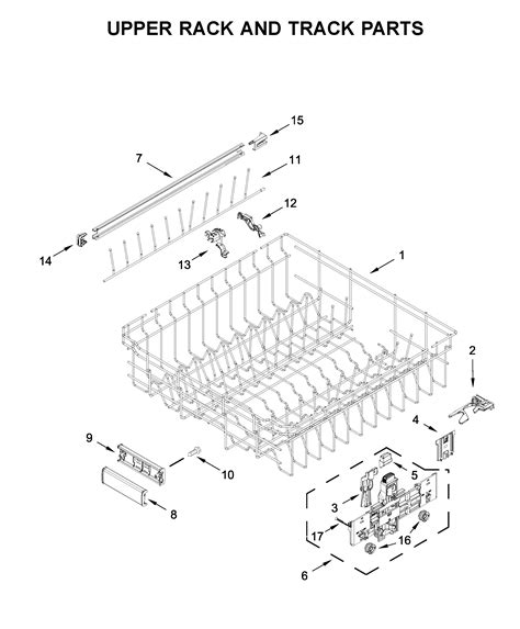 kitchenaid superba refrigerator parts diagram dandk organizer