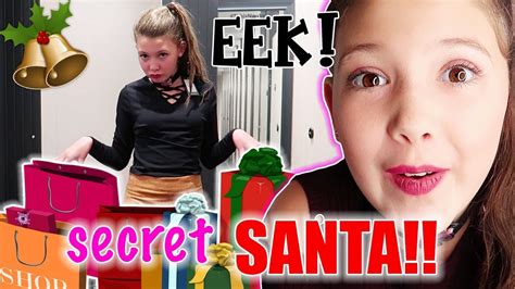 secret santa christmas shopping vlogmas day 4 youtube