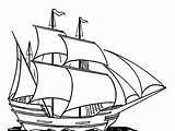Coloring Ship Boat Pages Sailing Galleon Pirate Drawing Boats Pearl Kids Printable Speed Coloring4free Dragon Sunken Simple Cargo Color Line sketch template