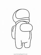 Astronaut Coloringpages101 sketch template