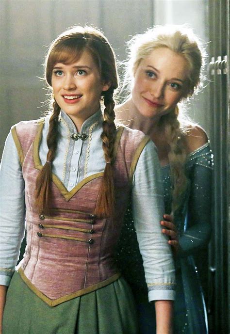 Once Upon A Time First Look Anna Debuts In Arendelle