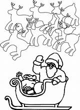Coloring Christmas Pages Joulupukki Htm sketch template