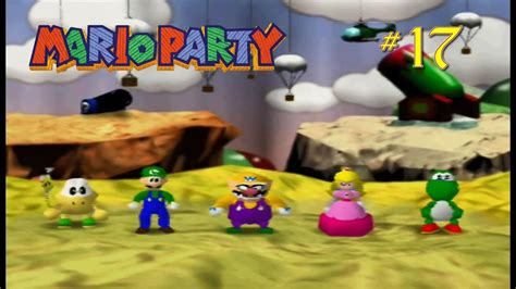 Mario Party [nintendo 64] Game 17 Warios Battle Canyon Youtube