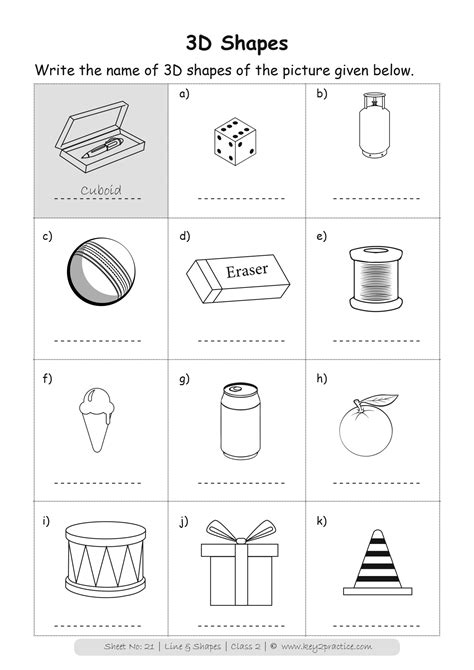 grade  kids measurements worksheet