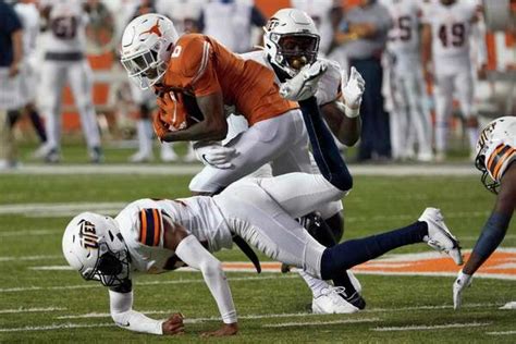 Back From Suspension Texas Wr Josh Moore Ready To Prove He Belongs