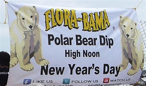 2013 Flora Bama Polar Bear Dip On Perdido Key