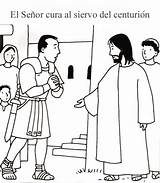 Heals Milagros Ninos Criado Bible Centurion Sunday Healed Departamento Religión Milagres sketch template