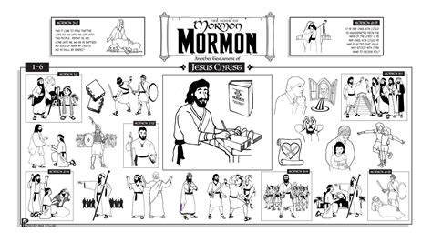 mormon   coloring page   book  mormon etsy