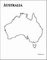 Australia Map Kids Coloring Printables Continent Australian Theme Worksheet Crafts Worksheets Pages Continents Unit Geography Printable Classroom Greenland Lots Around sketch template