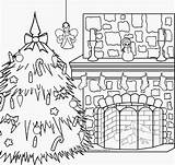 Coloring Pages Christmas Fireplace North Pole Xmas Catholic Scene Printable Color Fireplaces Print Nativity Getcolorings Fresh Shrewd sketch template