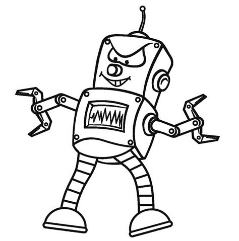 robot coloring pages  students educative printable coloring sheets  kids coloring pages