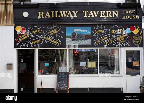 railway tavern  house  weymouth dorset stock photo alamy