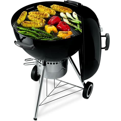 weber  touch gold   charcoal kettle bbq grill black
