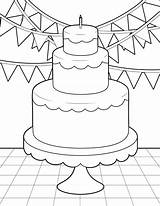 Cards Cakes sketch template
