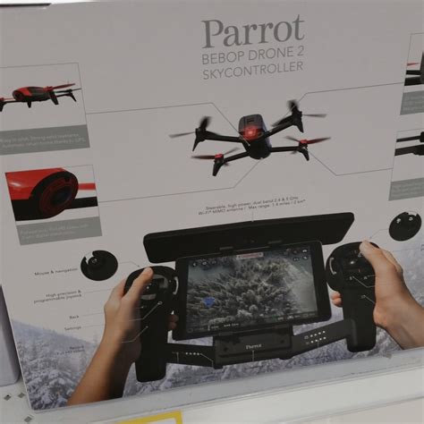 parrot bebop drone  skycontroller office works    ozbargain