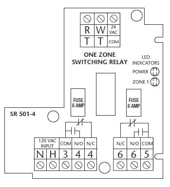 taco sr  pump switching relay  zone ebay