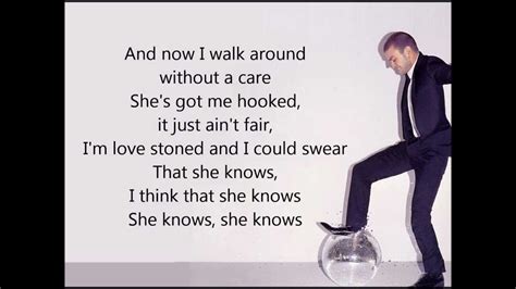 love stoned i think she knows justin timberlake