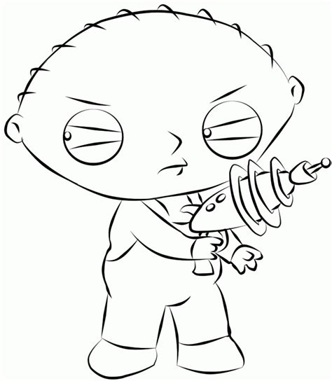 family guy coloring pages stewie coloring home