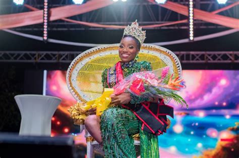 Saint Lucia S Claire Marie Smartt Captures The 2024 Miss Oecs Crown