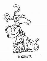 Rugrats Coloring Pages Printable Kids sketch template