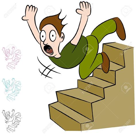 clipart man falling clipground