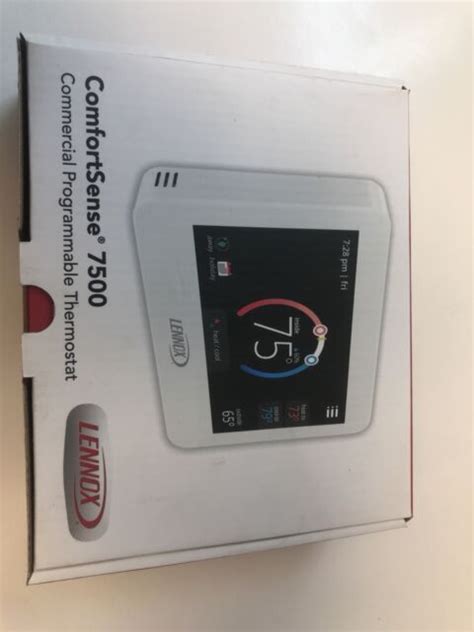 lennox comfortsense  cs  commercial programmable thermostat  day  sale