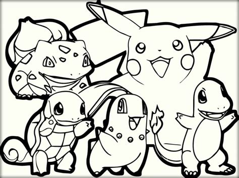 pokemon coloring page  print