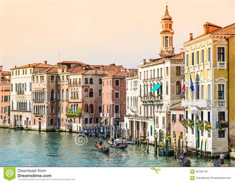 venice view of grand canal venice italy editorial stock image image