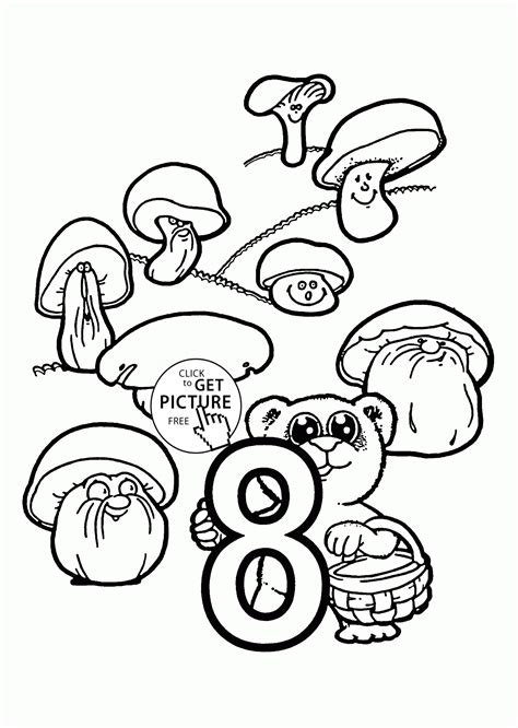 number  coloring pages  preschoolers coloring reference