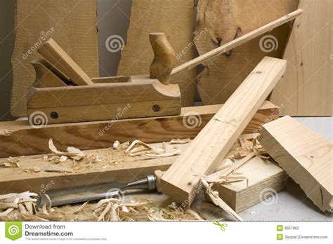 atelier de menuiserie avec les outils en bois photo stock image du charpentier timber