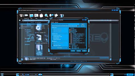 7tsp alienware® breed blue system icon pack for windows se7en with some