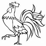 Rooster Crowing Galos Clipartmag Roosters Clipartbest Idéias Prato Branco Arvore sketch template