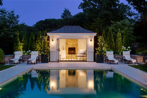 Pool Cabanas Beauty And Versatility Patrick Ahearn Architect
