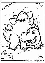 Coloring Pages Dinosaur Iheartcraftythings Dinosaurs Sheet Fearsome Stegosaurus Excited Something Could Think Looks Lot Very He Look Do sketch template