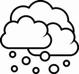 Clipart Hail Cliparts Storm Library Hailstorm Snowy sketch template