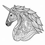 Unicorns Sheets Worksheet sketch template