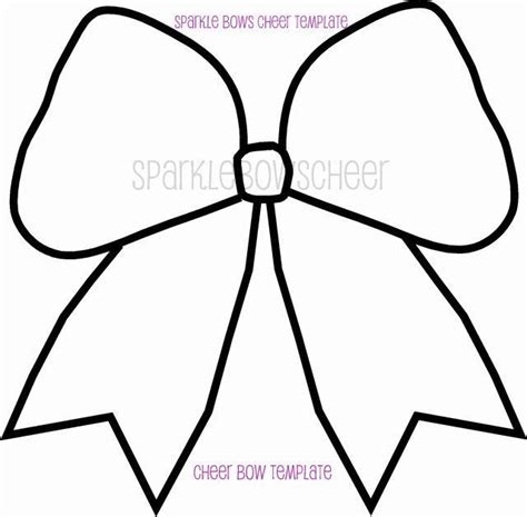 bow tie template printable cheer bow template bow template bow