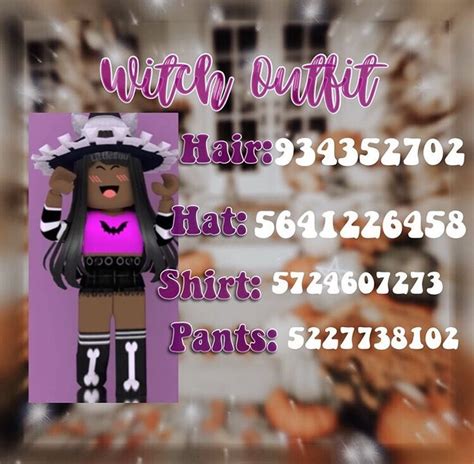 halloween outfit roblox roblox codes witch outfit