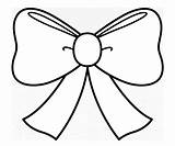 Coloring Bows sketch template