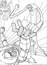 Fantastic Coloring Pages Mr Hellboy Four Printable Superheroes Fighting Getcolorings Drawing Colorings Getdrawings sketch template
