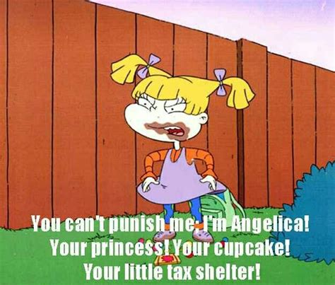 i m angelica with images rugrats