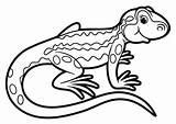Lizard Raskrasil sketch template