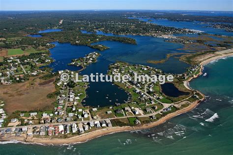 latitude image matunuck south kingstown aerial photo