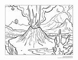 Coloring Pages Erosion Geology Getcolorings Color sketch template